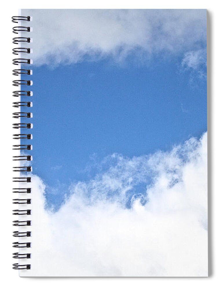 Outdoors Spiral Notebook featuring the photograph Partly Blue by Susan Herber
