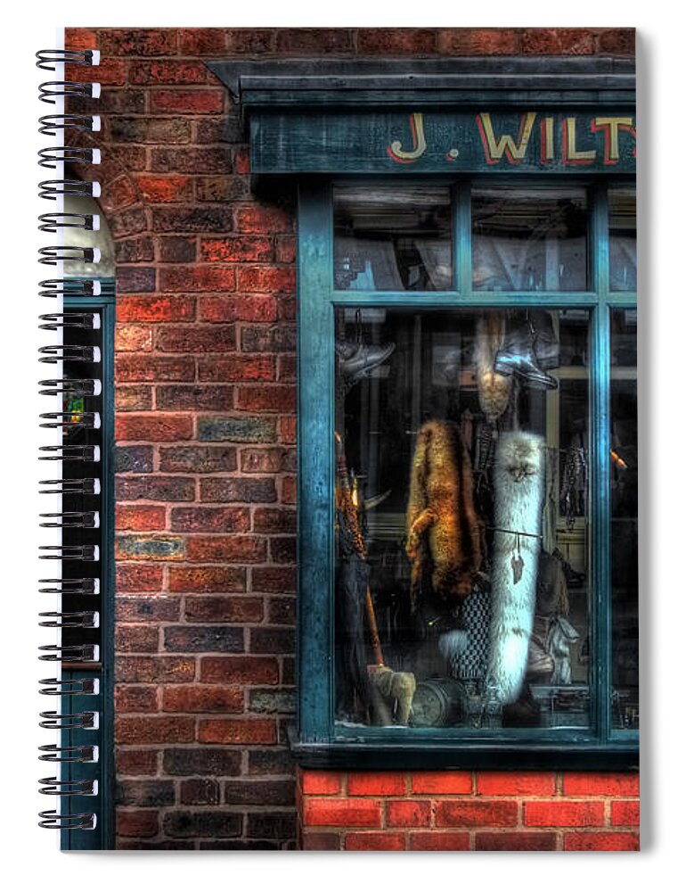 Art Spiral Notebook featuring the photograph Pawnbroker's Shop by Yhun Suarez