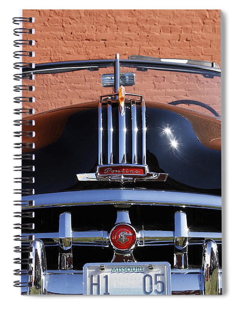 Classic Spiral Notebook featuring the photograph Pontiac Convertible by Dennis Hedberg