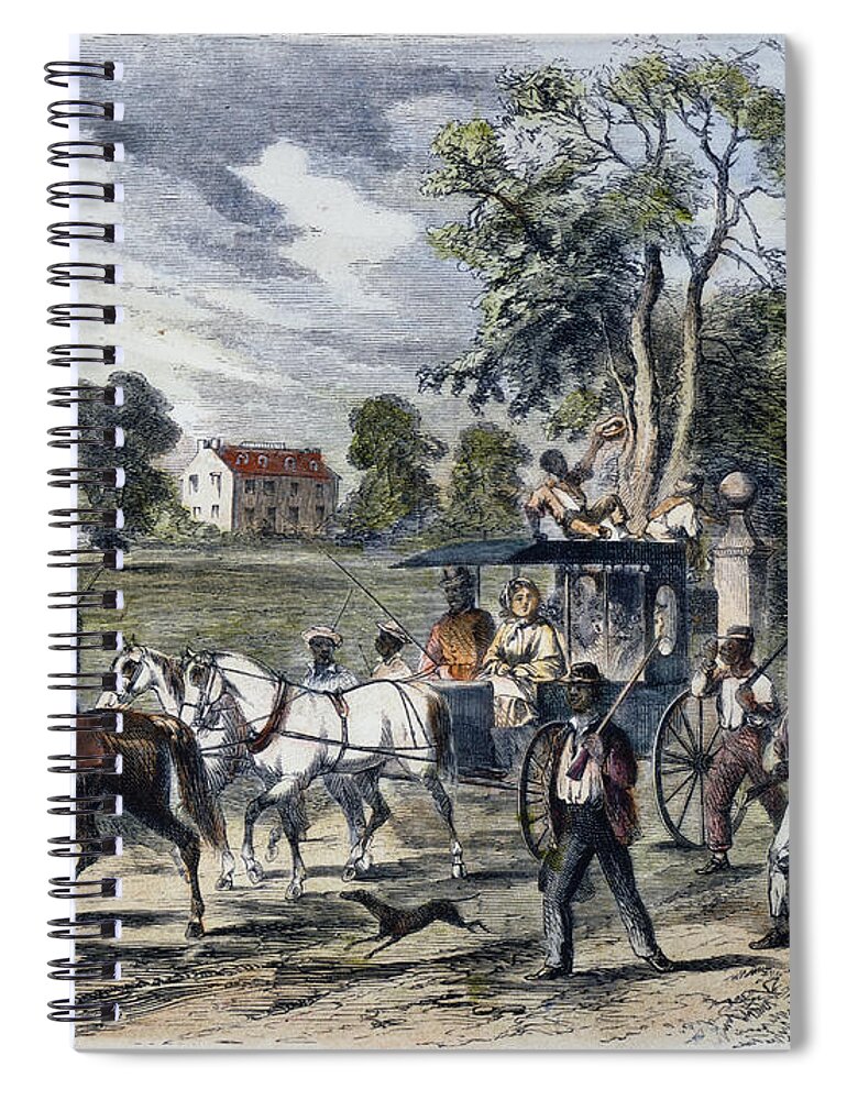 1872 Spiral Notebook featuring the photograph Pro-union South, 1862 by Granger