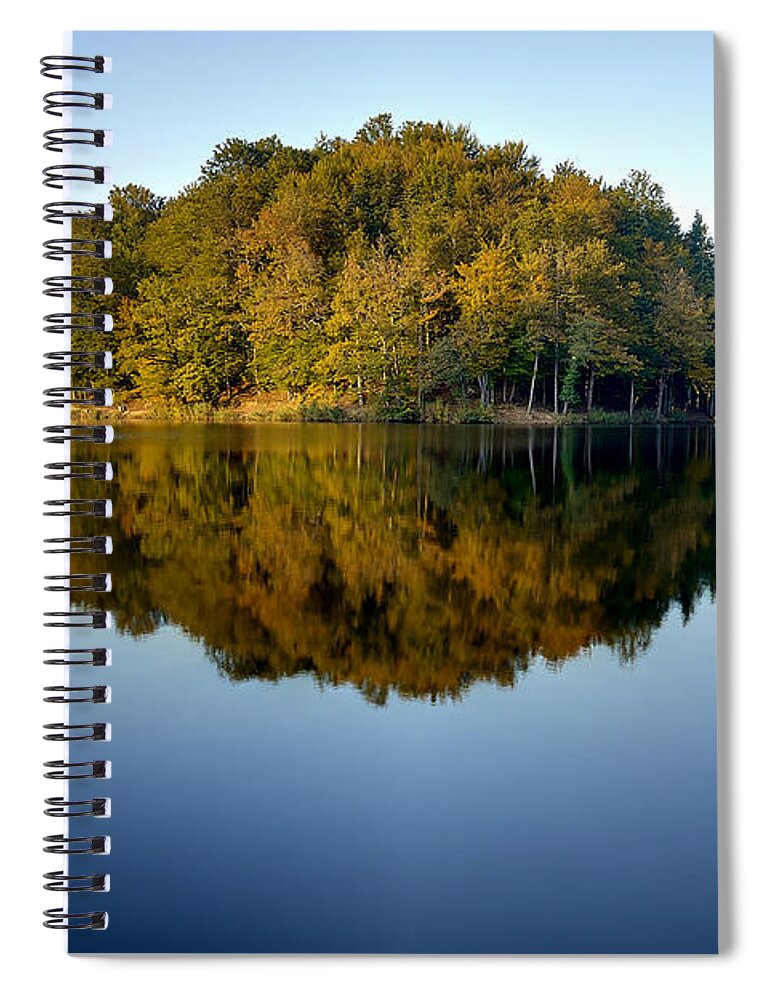 Water Spiral Notebook featuring the photograph Reflection by Ivan Slosar