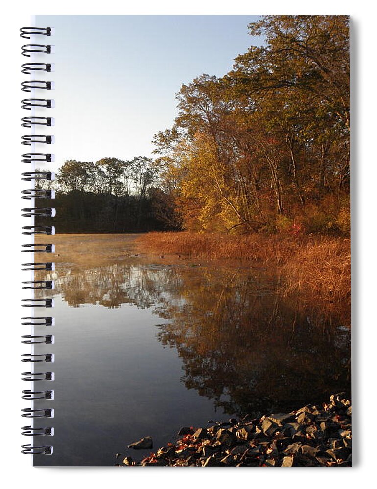 Reflections Spiral Notebook featuring the photograph Rich Reflections by Kim Galluzzo