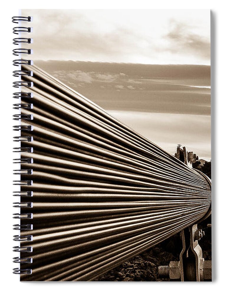 Building Spiral Notebook featuring the photograph Royal Gorge Bridge by Shannon Harrington