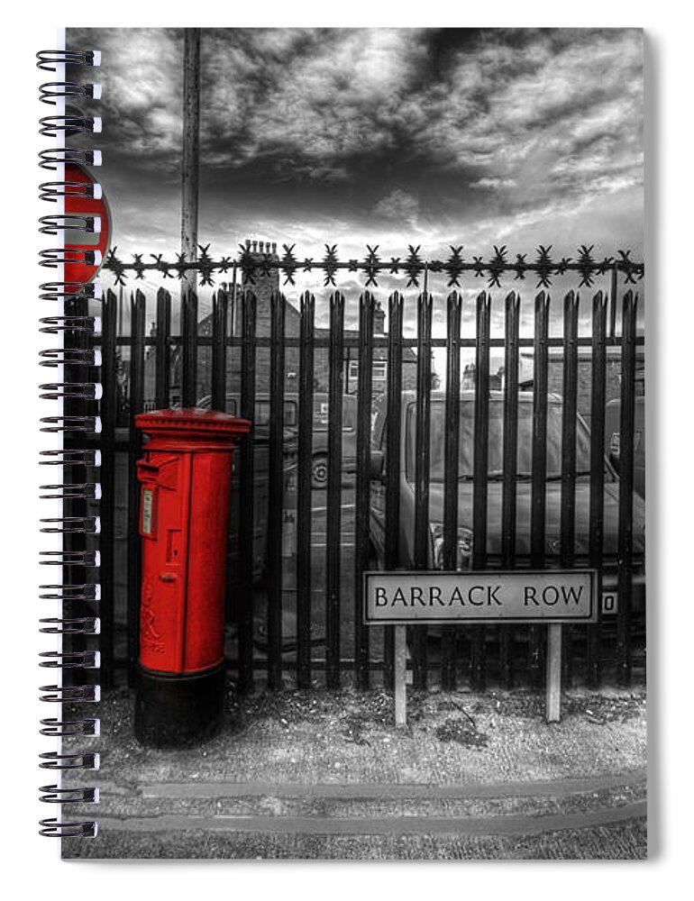 Yhun Suarez Spiral Notebook featuring the photograph Sign Sealed Delivered by Yhun Suarez