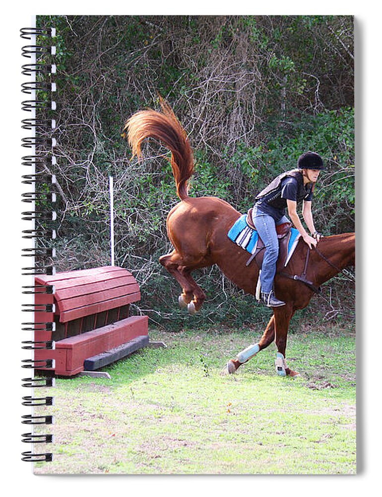 Roena King Spiral Notebook featuring the photograph Smooth Landing by Roena King