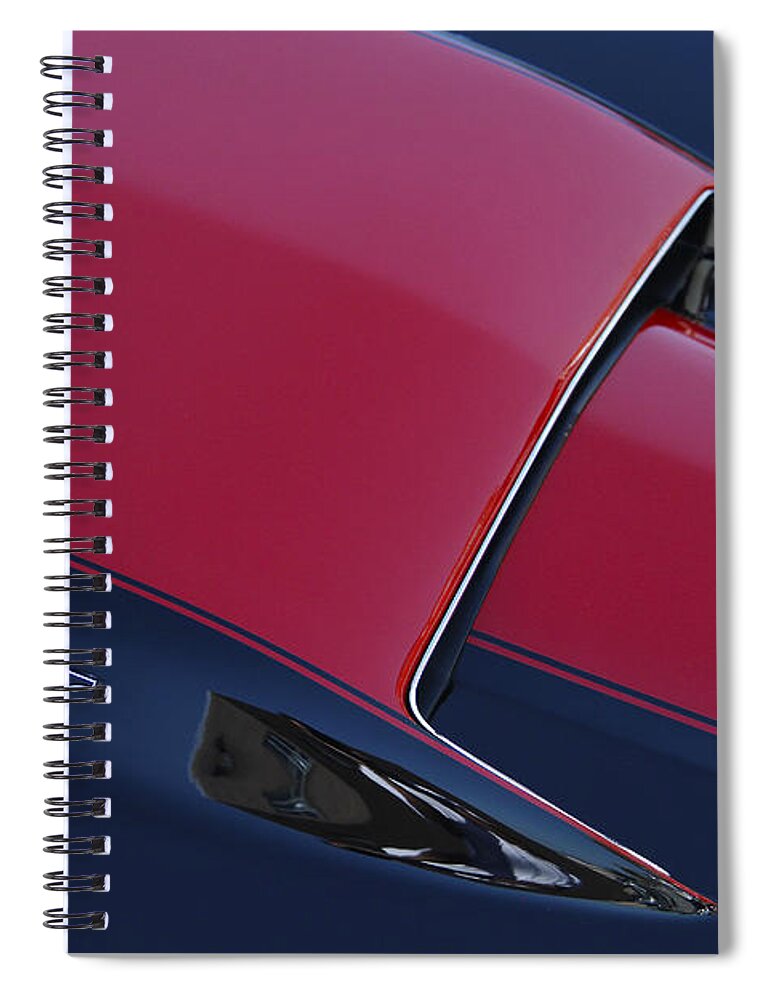 Corvette Spiral Notebook featuring the photograph Stinger by Dennis Hedberg
