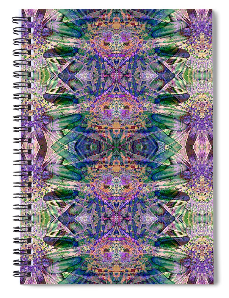 Digital Decor Spiral Notebook featuring the digital art Sunday Lunch by Andrew Hewett