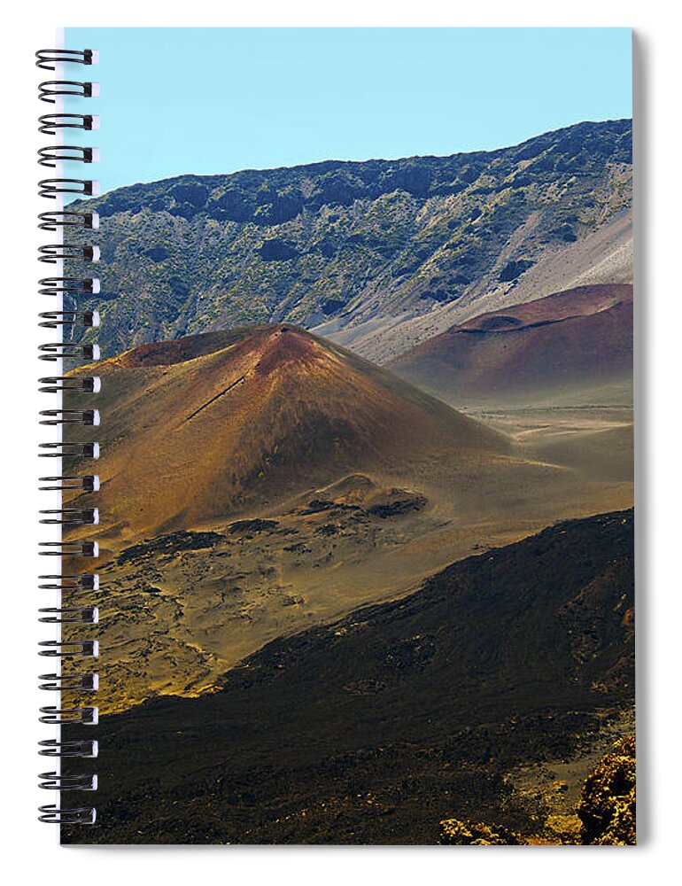 Haleakela Spiral Notebook featuring the photograph The Aftermath of Annihilation by Patricia Griffin Brett