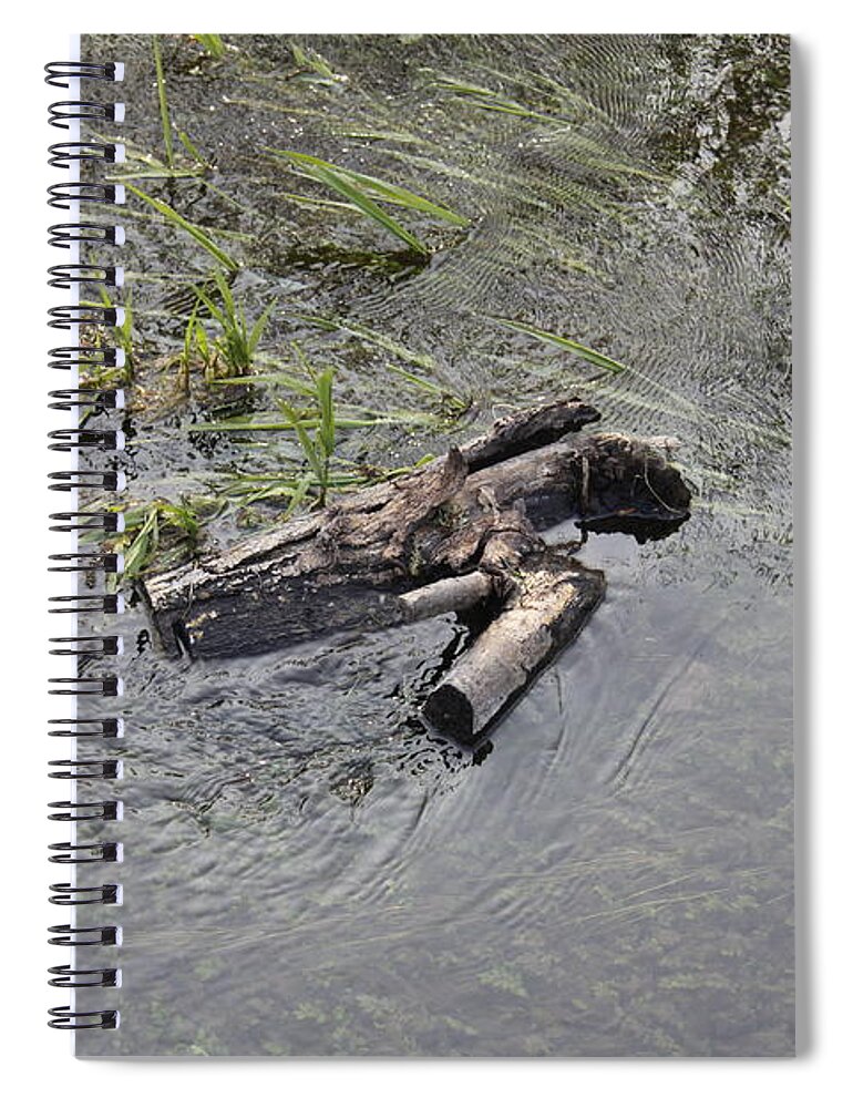 Floating Island Spiral Notebook featuring the photograph The Floating Island by Donato Iannuzzi