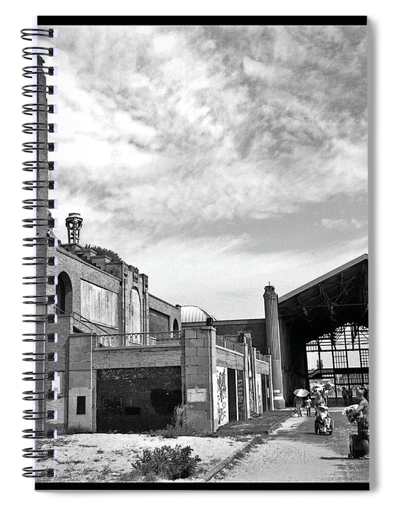 Ocean Grove Spiral Notebook featuring the photograph The Great Divide by Kevyn Bashore