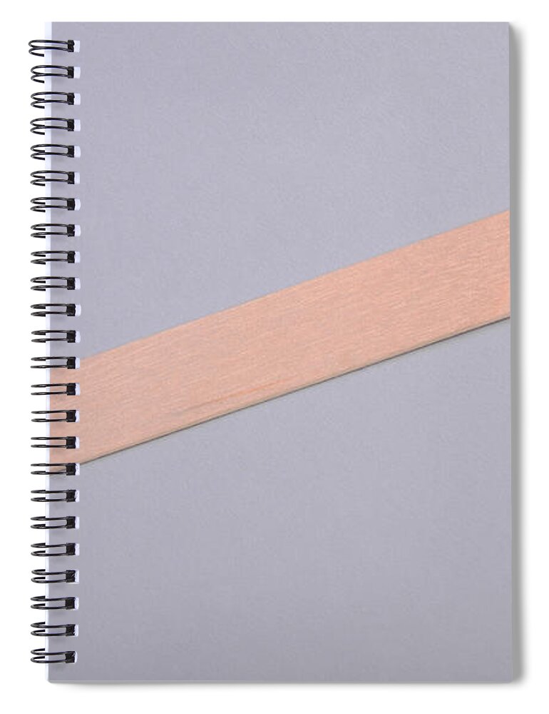 Tongue Depressor Spiral Notebook featuring the photograph Tongue Depressor by Photo Researchers, Inc.