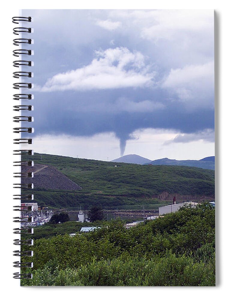 Science Spiral Notebook featuring the photograph Tornado In Alaska, 2005 by Science Source
