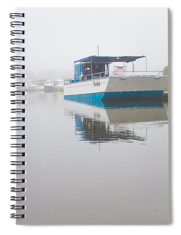 Landscape Spiral Notebook featuring the photograph Tranquil Harbor by Karol Livote