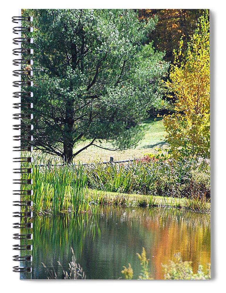 Landscape Spiral Notebook featuring the photograph Tranquil by John Schneider