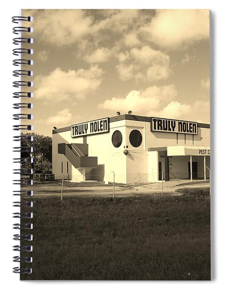 Rat Spiral Notebook featuring the photograph Truly Nolen by Rob Hans