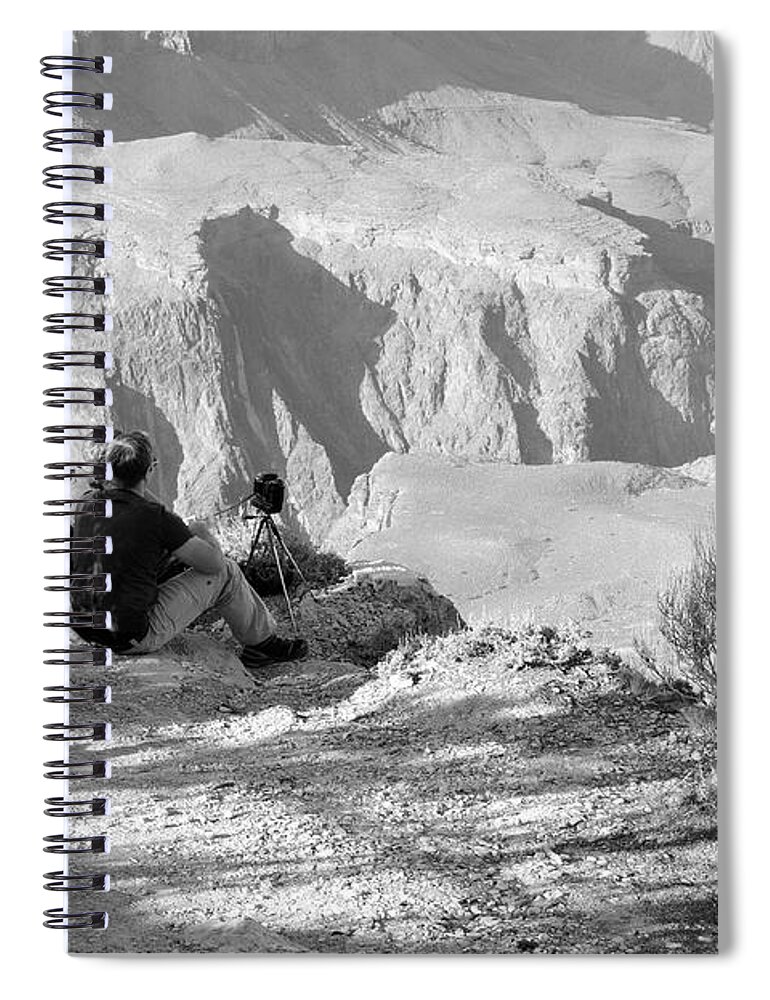 Grand Canyon Spiral Notebook featuring the photograph Waiting for Sunset by Julie Niemela