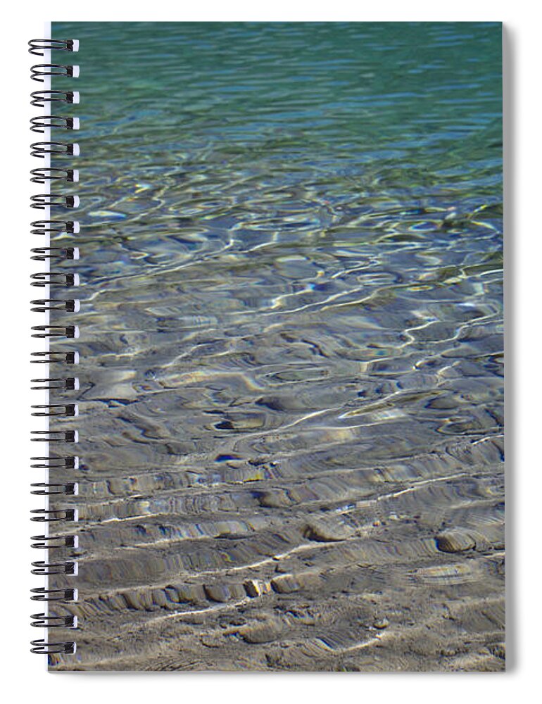 Landscape Spiral Notebook featuring the photograph Water Depths Marine by Donna L Munro