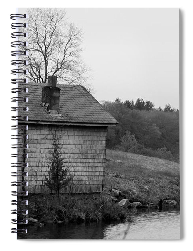 Well House Spiral Notebook featuring the photograph Well House 1 by Kim Galluzzo Wozniak