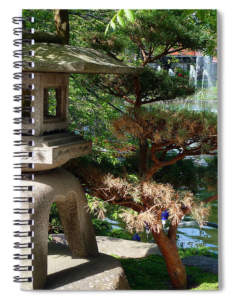 Denmark Spiral Notebook featuring the photograph Zen by Julia Springer