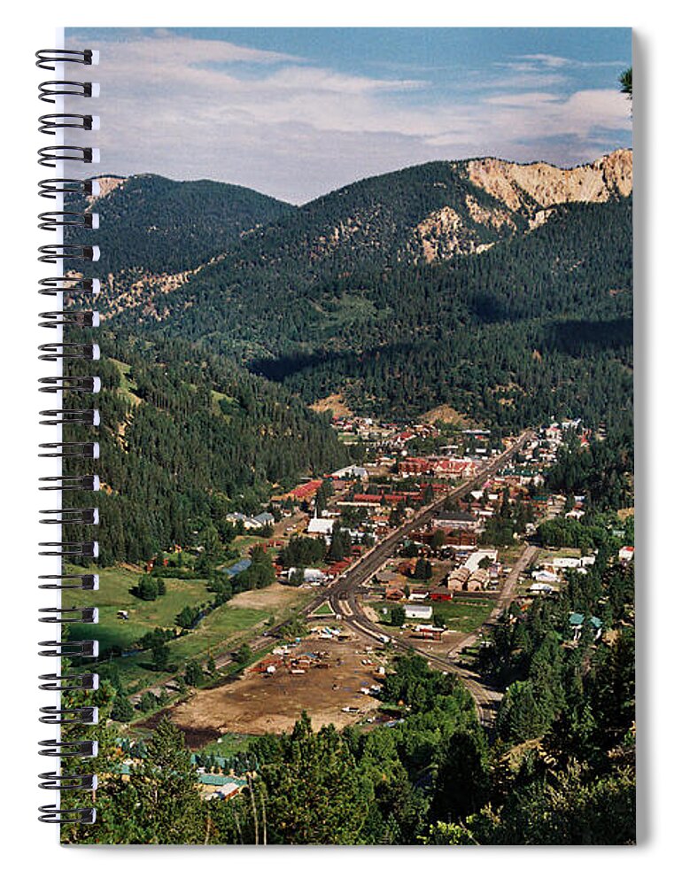 Red River Spiral Notebook featuring the photograph Red River At Sunrise by Ron Weathers