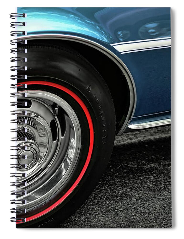 1968 Spiral Notebook featuring the photograph 1968 Chevy Camaro SS 396 by Gordon Dean II