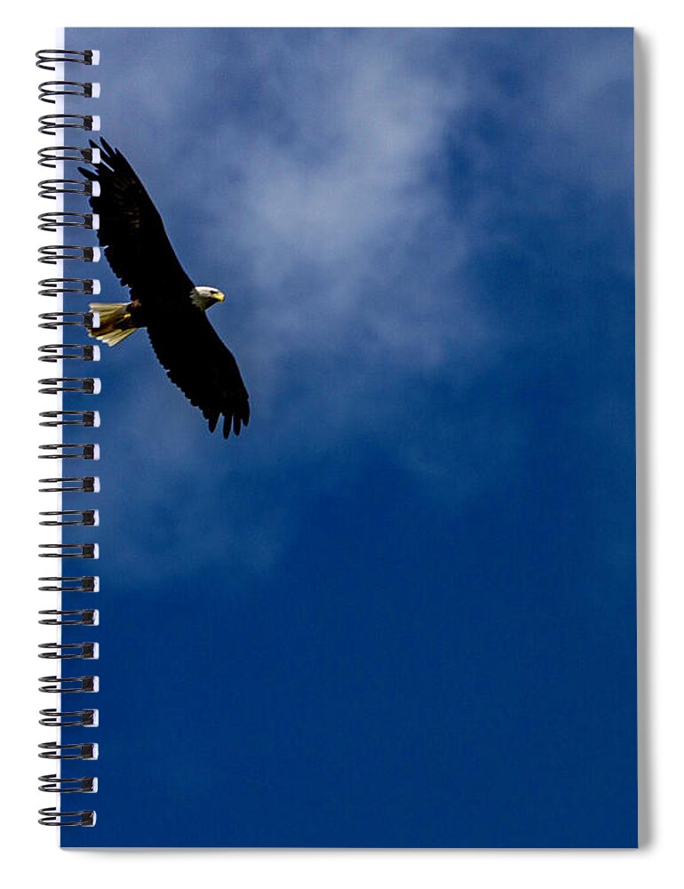 New Spiral Notebook featuring the photograph American Pride #1 by Ken Frischkorn