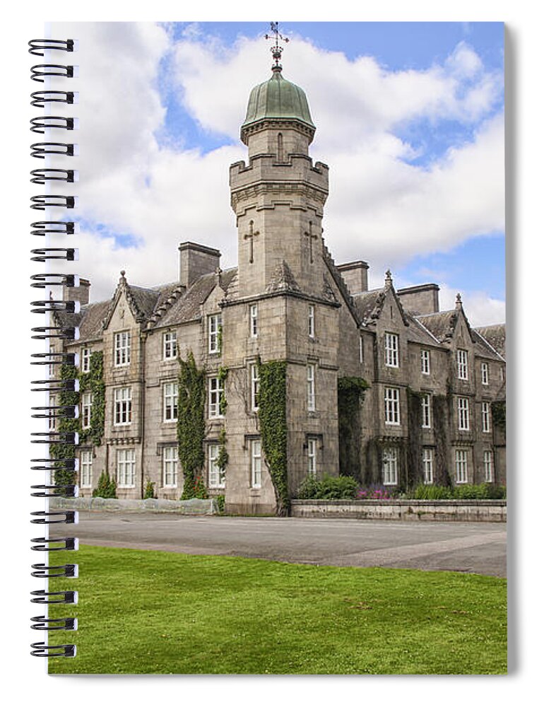 14th Spiral Notebook featuring the photograph Balmoral castle in the Highlands of Scotland by Patricia Hofmeester