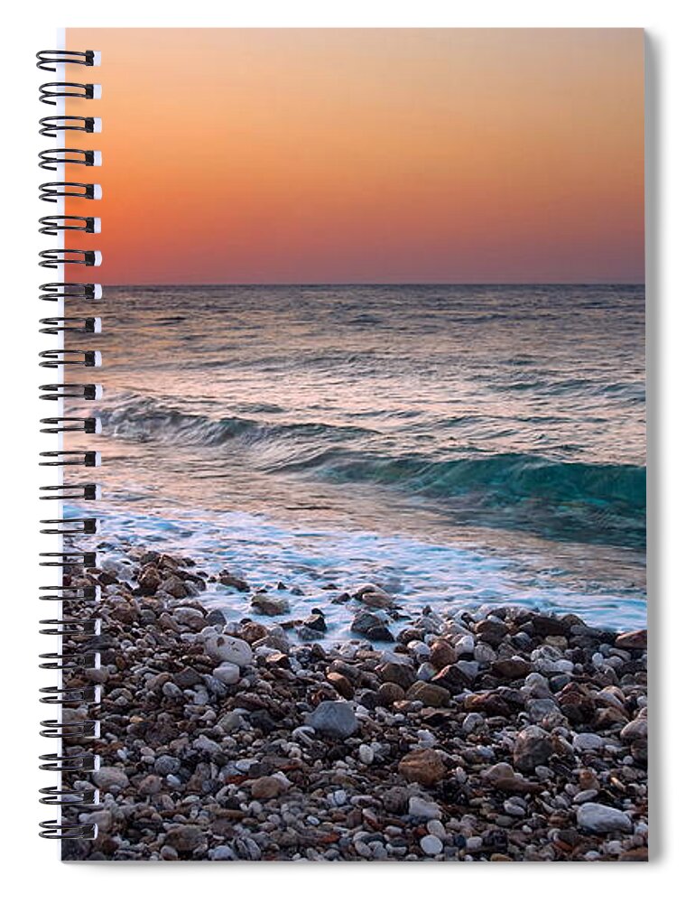 Beach Spiral Notebook featuring the photograph Beach #1 by Jackie Russo