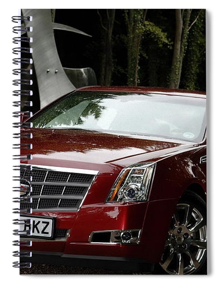 Cadillac Spiral Notebook featuring the photograph Cadillac #1 by Jackie Russo