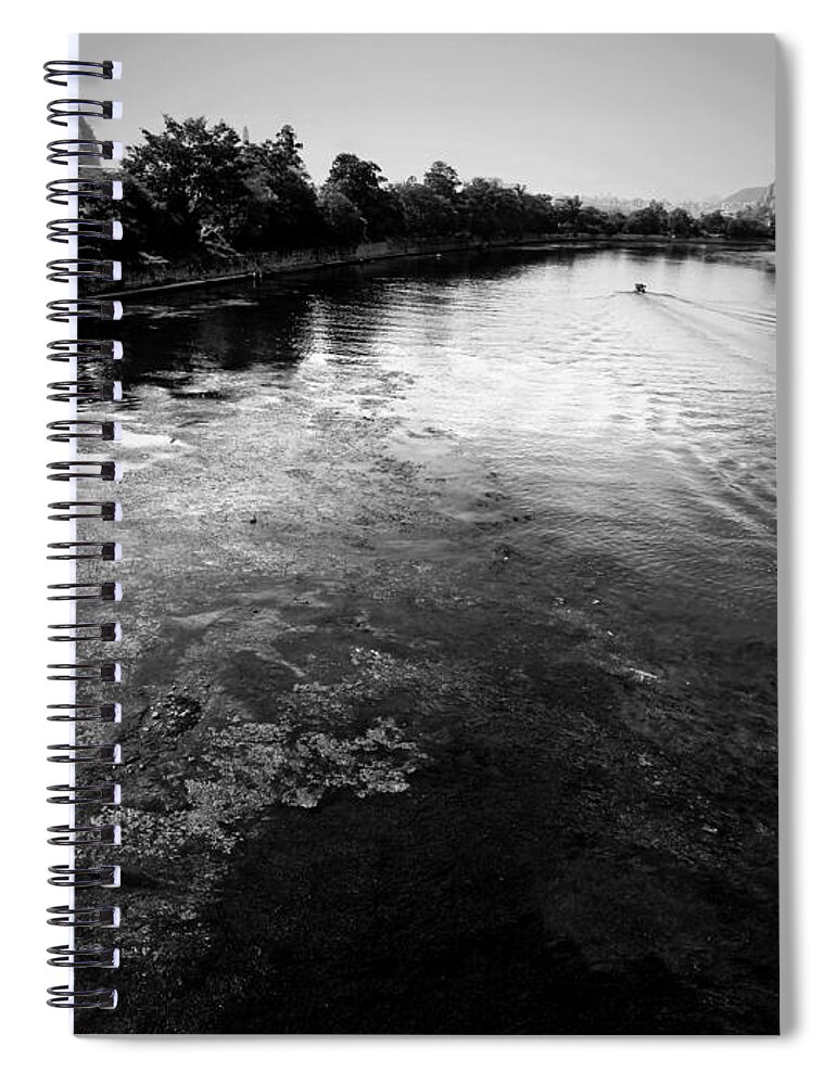 Beautiful Spiral Notebook featuring the photograph China Guilin landscape scenery photography #1 by Artto Pan