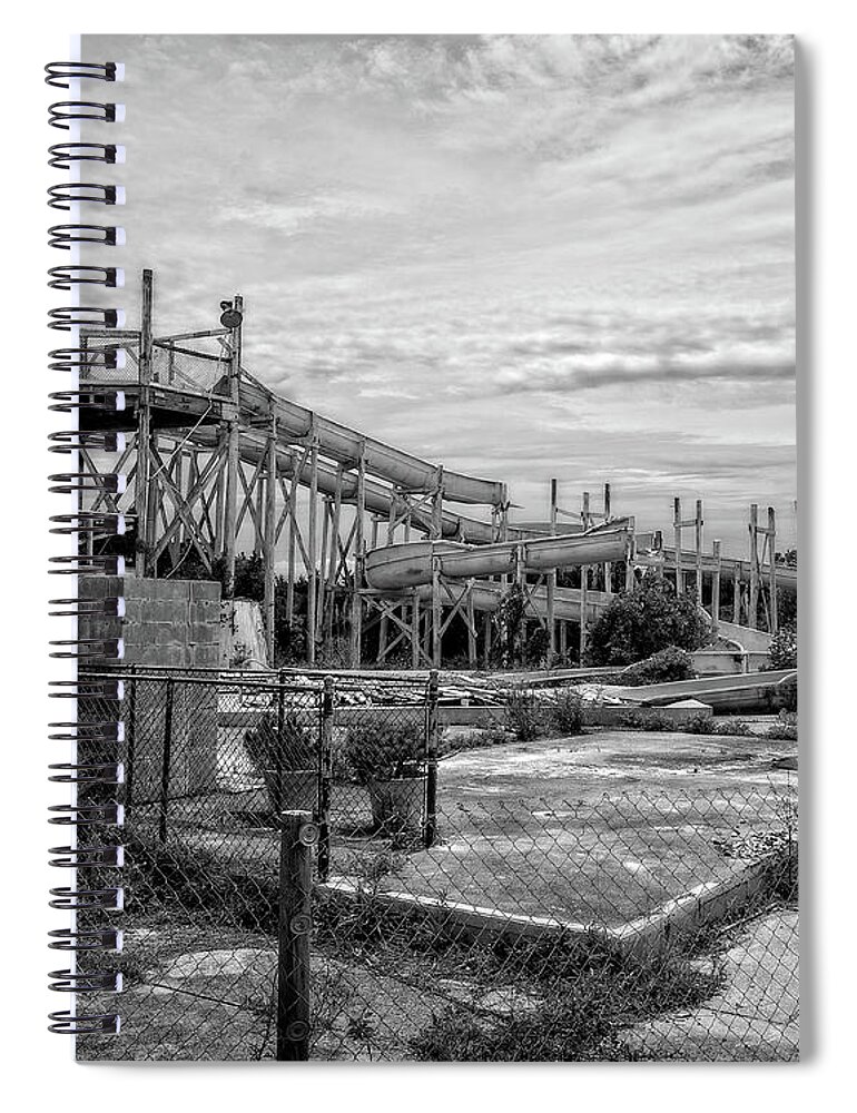 Water Spiral Notebook featuring the photograph Closed #1 by Alan Raasch
