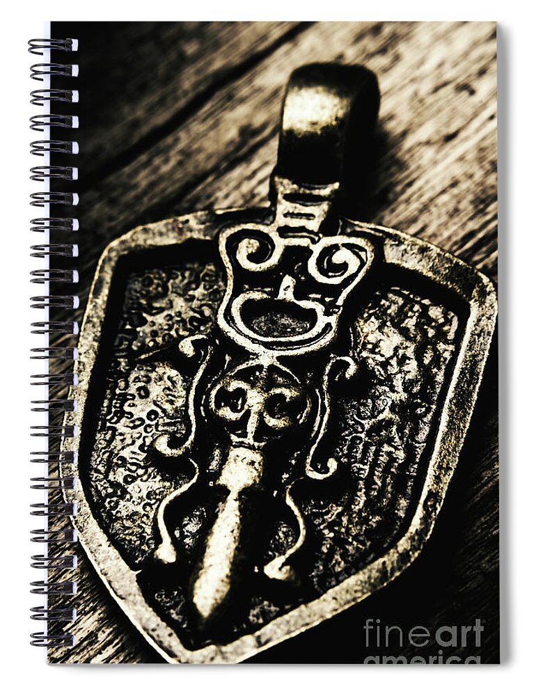 Coat Of Arms Spiral Notebook featuring the photograph Coat of arms #1 by Jorgo Photography
