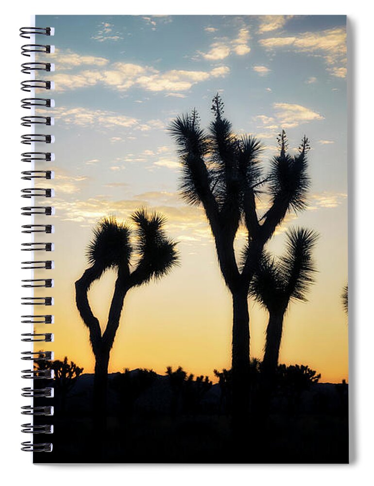 Coachella Valley Spiral Notebook featuring the photograph Day Break by Nicki Frates