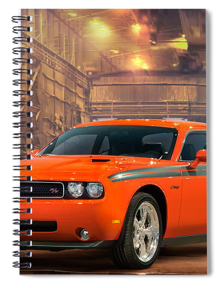 Dodge Spiral Notebook featuring the photograph Dodge #1 by Mariel Mcmeeking