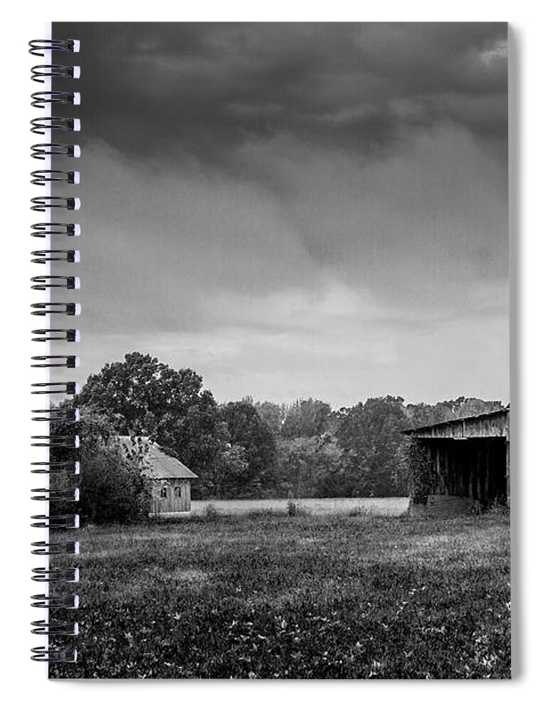 Farm Spiral Notebook featuring the photograph Farm Country - Rural Landscape by Barry Jones
