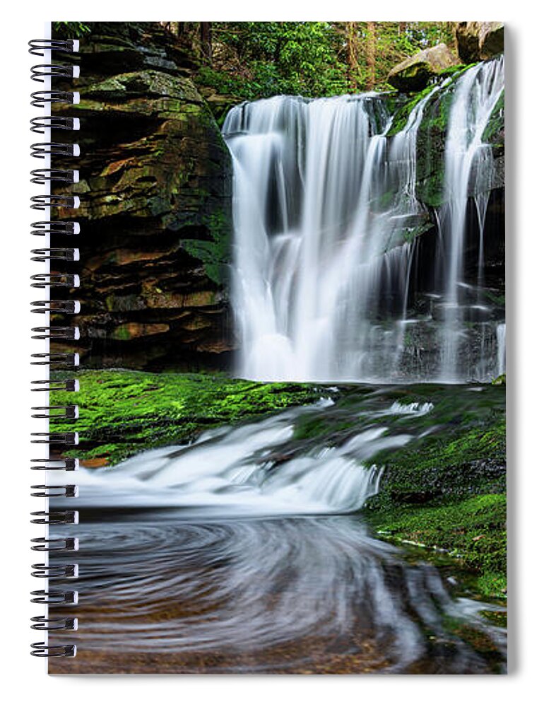 Dreamy Spiral Notebook featuring the photograph Dreamy #1 by Chad Dutson