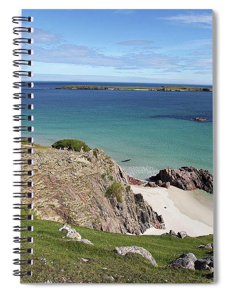 Landscape Spiral Notebook featuring the photograph Durness - Scotland #1 by Pat Speirs