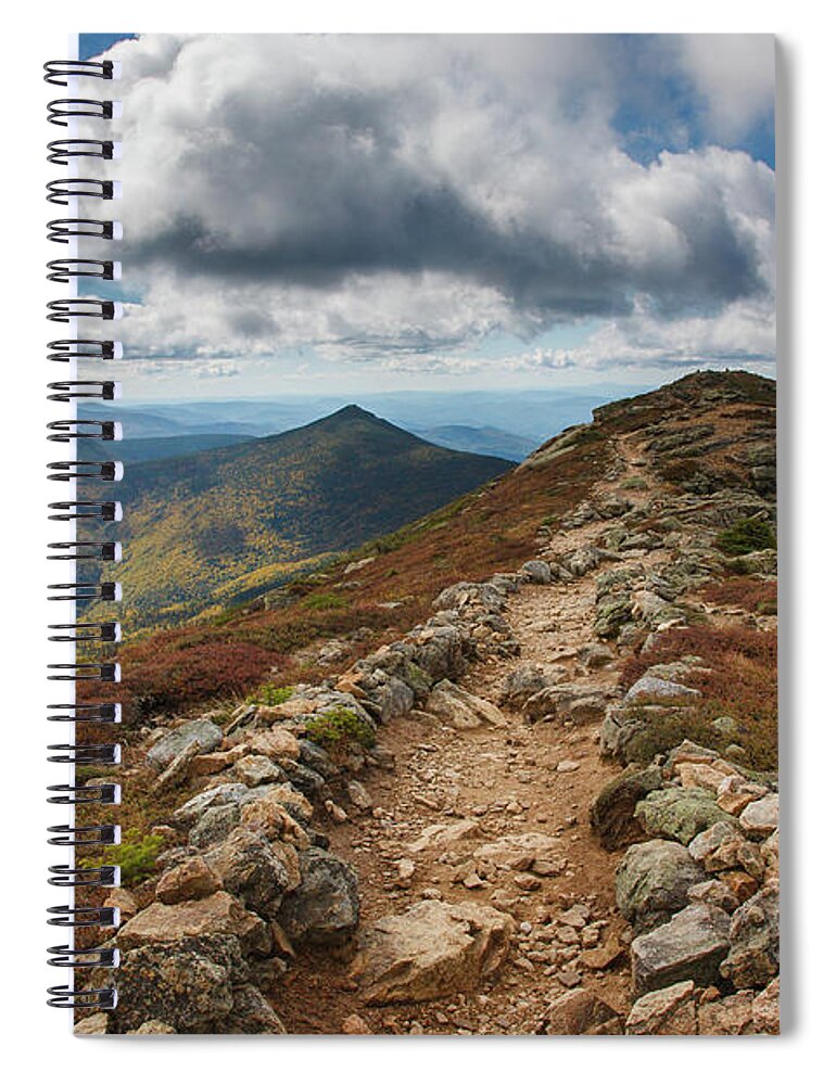 Alpine Tundra System Spiral Notebook featuring the photograph Franconia Ridge Trail - White Mountains New Hampshire #1 by Erin Paul Donovan