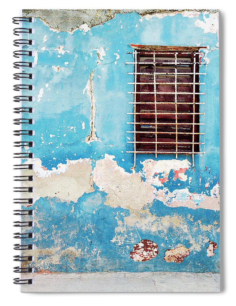 Old Building Spiral Notebook featuring the photograph Homeland Security #2 by Dominic Piperata