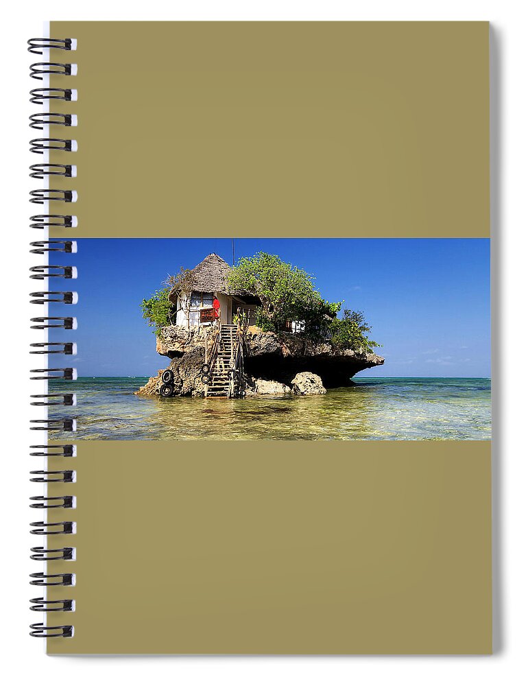 Island Spiral Notebook featuring the photograph Island #1 by Jackie Russo