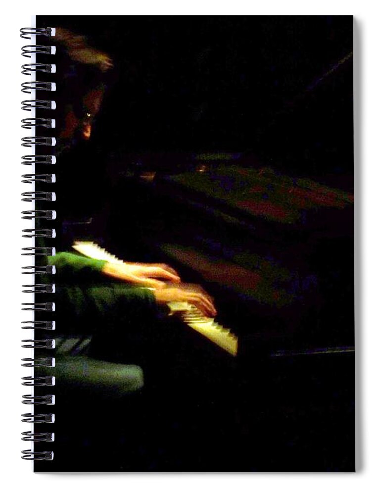 Jazz Spiral Notebook featuring the photograph Jazz Estate 7 #1 by Anita Burgermeister