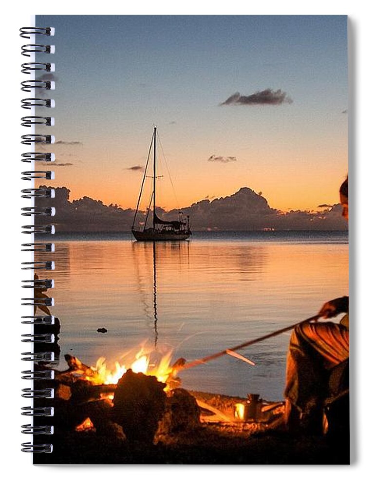 Lizzy Clark Spiral Notebook featuring the photograph Lizzy Clark #1 by Jackie Russo