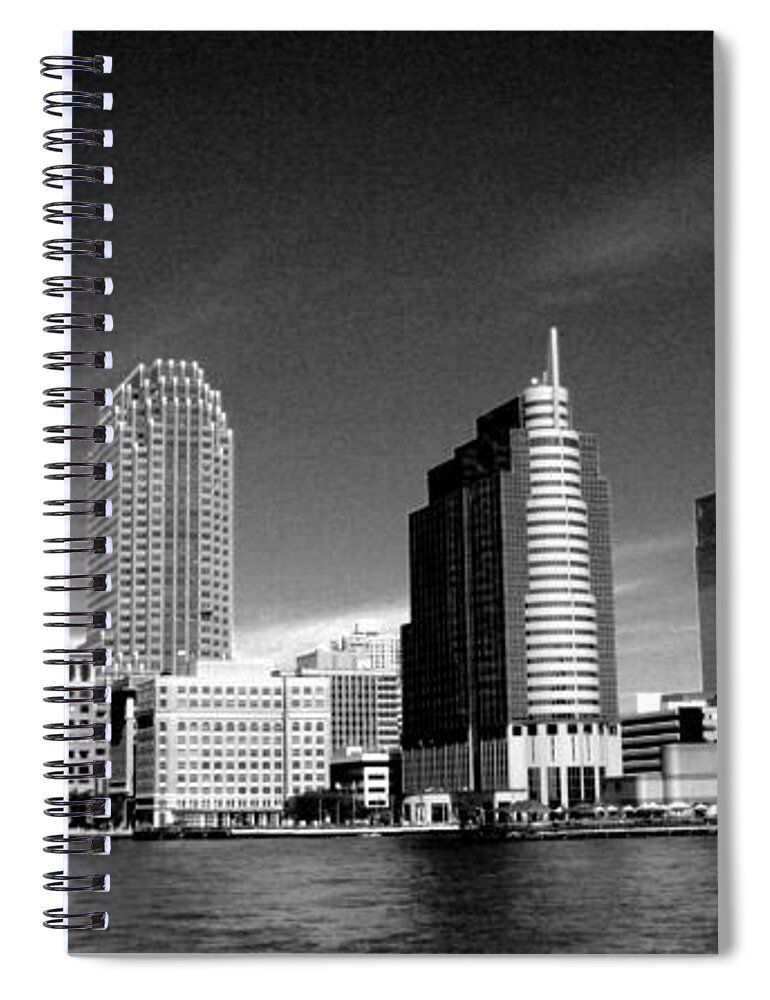  New York City Spiral Notebook featuring the photograph New York City #1 by Julie Lueders 
