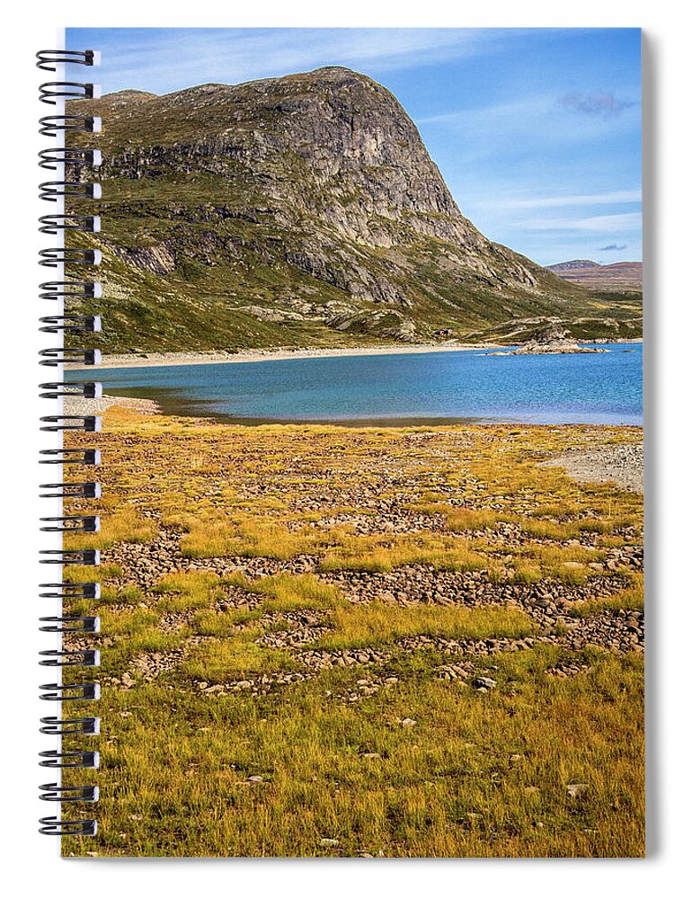 Norway Spiral Notebook featuring the photograph Norwegian scenery #1 by Mike Santis