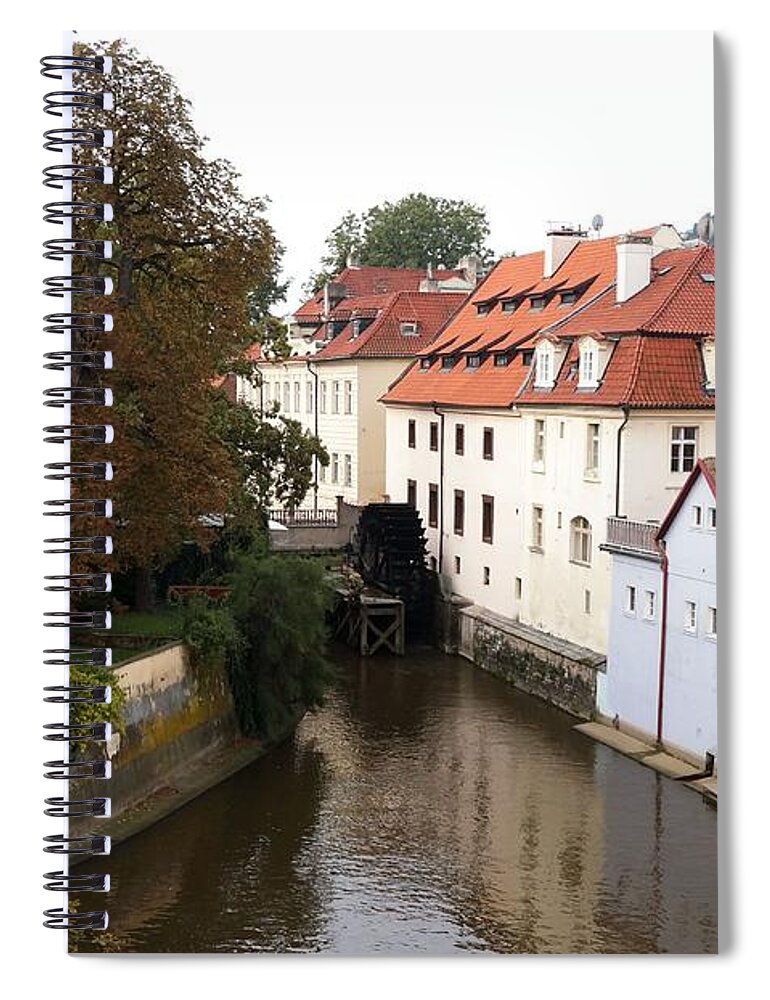 Prague Spiral Notebook featuring the photograph Prague #1 by Jackie Russo
