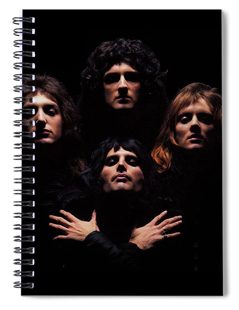 Queen Spiral Notebook featuring the photograph Queen #1 by Jackie Russo