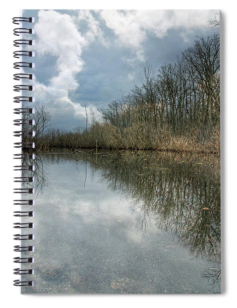 Reflect Spiral Notebook featuring the photograph Reflection by Jackson Pearson