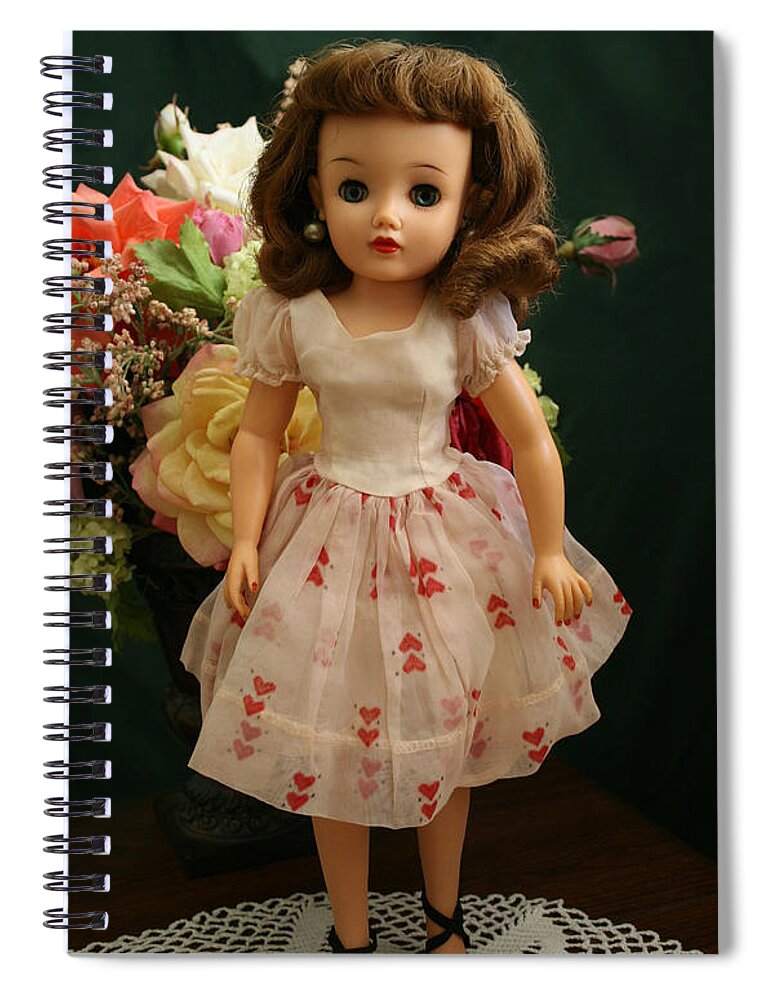Doll Spiral Notebook featuring the photograph Revlon #2 by Marna Edwards Flavell