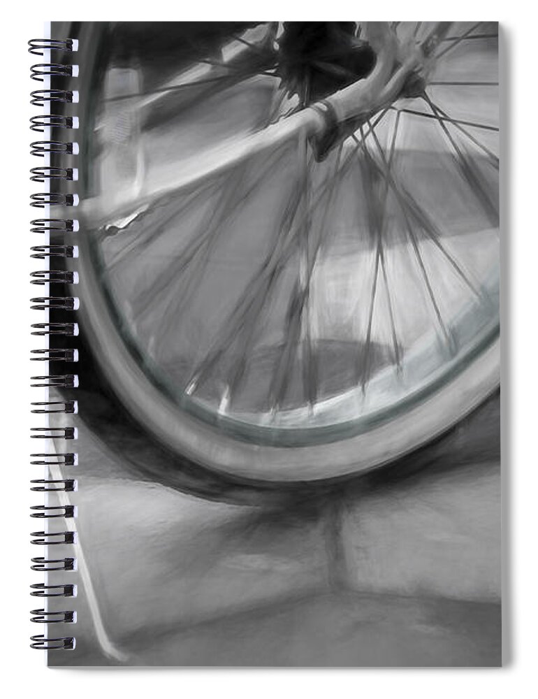 Ride With Me Spiral Notebook featuring the photograph Ride With Me #2 by Carolyn Marshall