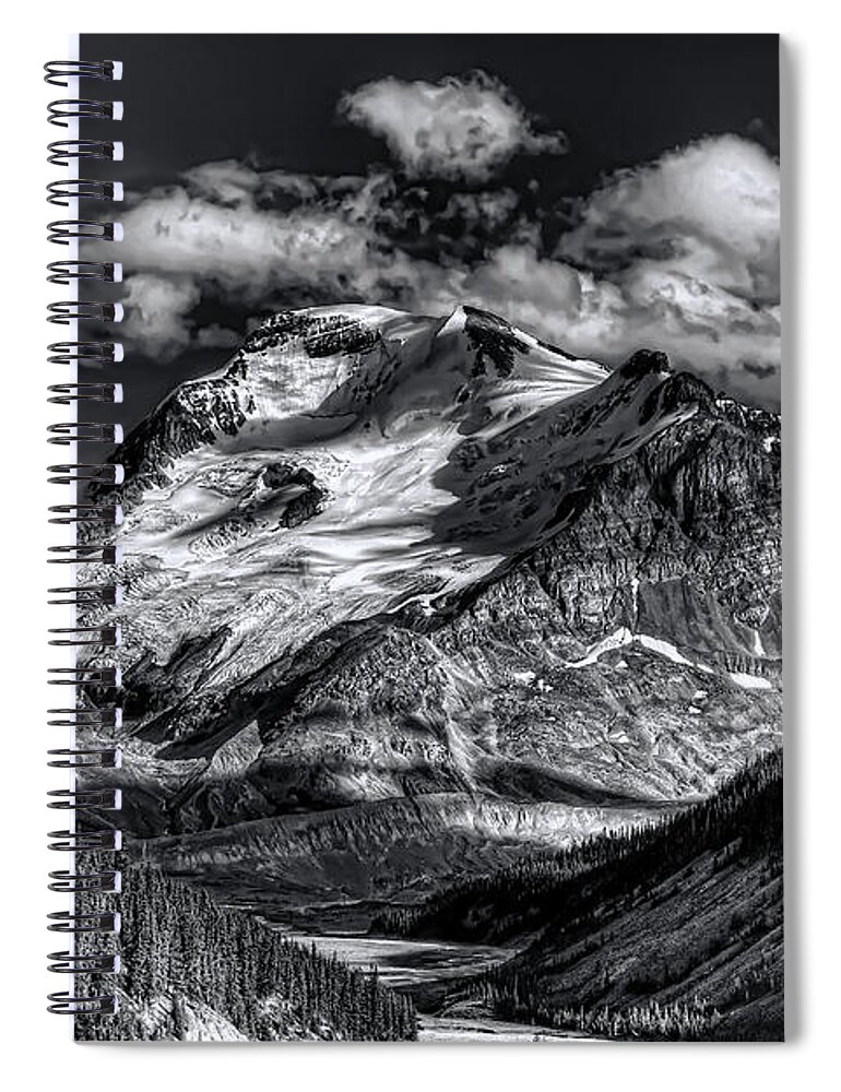 Canada Spiral Notebook featuring the photograph Rocky Mountain High #1 by Wayne Sherriff
